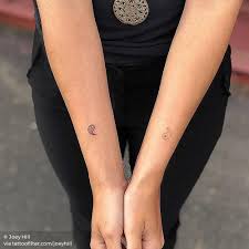 Yin yang tattoos are all about balance. Matching Yin Yang Tattoo Ying Yang Tattoo Yin Yang Tattoos Small Tattoos