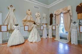 Only 1 available and it's in 2 people's carts. Wedding Dresses Through The Decades Exhibit At Oaklands Mansion The Tennessee Magazine