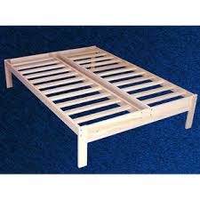 Sha cerlin grey metal full bed frame / industrial wooden platform bed with rivet headboard footboard / 13 strong steel slat support & 9 stable leg / noise free / easy assembly / no box spring needed. Greenhome123 Unfinished Solid Wood Platform Bed Frame In Size Twin Full Queen King And Twin Xl