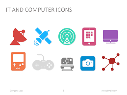 It And Computer Icons For Powerpoint Presentations Technology Computer Icon Data Visualization Tools Powerpoint