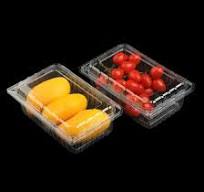 blister packaging clear disposable plastic fruit fresh PVC clamshell