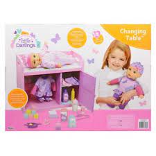 Little Darlings Toy Baby Doll And Changing Table Play Set 3588 At Tractor Supply Co