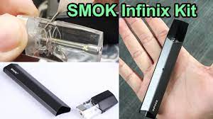 A pod mod will live and die by how its coil system works. Smok Infinix Kit 2 Refillable Cartridges Included Usb Charge Better Than Phix Youtube