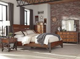Whether you're drawn to sleek modern design or distressed rustic textures, ashley homestore combines the latest trends with comfort and quality at a price that won't break the bank. New Industrial Style Rustic Brown Finish Bedroom Furniture 5pcs Queen Set Ia61 Ebay