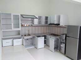 Metal kitchen & dining room sets : Furniture Metal Kitchen Set Aluminium Jakarta