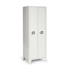 Stahl Kleiderschrank Mit Fussen 2 Abteilen 810x500x1800 Mm Ps75555 Gtardo De Kleiderschrank Schliessfacher Spind