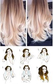 Ombré hair may have landed on our list of trends not to do in 2014, but we're still seeing it everywhere. Ombre Step By Step Diyhairstyles Diy Ombre Hair Ombre Hair At Home Ombre Hair