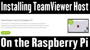 Download teamviewer host for windows pc from filehorse. Installing Teamviewer Host On The Raspberry Pi Youtube