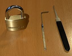 Picking a lock with a paper clip. 4 Ways To Practice Lock Picking Build Your Survival Skill