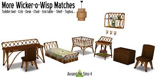 Sims 4 maxis match cc. Around The Sims 4 Custom Content Download Wicker O Wisp Kid Bedroom Maxis Match