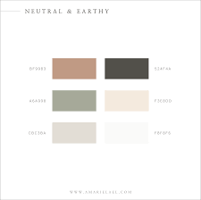 Neutral And Earthy Color Palette Inspiration Amarie Lael Design Earthy Color Palette Beige Color Palette Bedroom Colour Palette