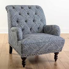 Add a striking focal point to your contemporary decor with this jayden creation milia navy tufted dining chair. Navy Rebecca Tufted Almira Accent Chair Kirklands