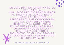 Ver más ideas sobre mejor amigo hombre, frases cursis, textos para mi novio. Carta De Feliz Cumpleanos A Amigo Especial Frasescumple