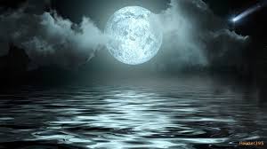 Para baixar o wallpaper clique com o botão direito do mouse sobr… best . Beautiful Moon Moon Dark Ocean Bonito Night Hd Wallpaper Peakpx