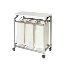 Laundry Sorter Hamper With Folding Table In 2020 Laundry Sorter Hamper Laundry Sorter Folding Laundry