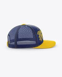 Trucker Cap Mockup Sideview Download Trucker Cap Mockup Mockup Psd Mockup Design Mockup Free