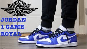 Air Jordan 1 Low Game Royal In 2020 Womens Fashion Sneakers Air Jordans Nike Casual