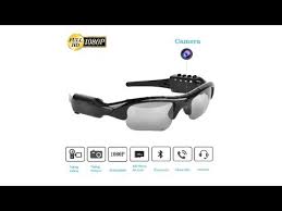 New stereo bluetooth camera glasses 1080 riding sunglasses smart glasses headset. Bluetooth Sunglasses Camera Full Hd 1080p With 65 Degree Angle Mini Camera For Outdoor Sports Youtube