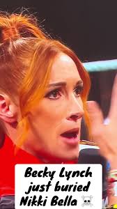 Becky Lynch buries Nicki Bella 😂 #wwe #fyp #beckylynch #nikkibella #r...