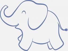 Outrageous Baby Shower Elephant Outline Made Easy On Baby Shower Idea From 32 Fantastic Baby Shower Elepha Plantilla De Elefante Contorno De Elefante Elefante