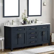 Costco Bathroom Vanity In Store In 2020 Blue Bathroom Vanity 72 Bathroom Vanity Double Vanity Bathroom