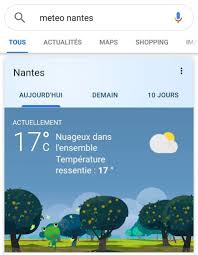 Les prévisions météo professionnelles pour nantes. Applications Sobriety Greenspector