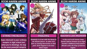TOP 15+ BEST ECCHI HAREM ANIME SERIES RECOMMENDATIONS - ANIMO RANKER -  YouTube