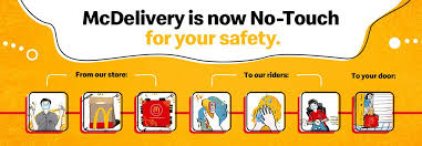 Download de app en kijk of we ook bij jou komen! Your Mcdelivery Is Clean And Safe Mcdonald S Philippines