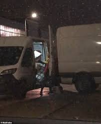 Fifth time this kind of accident has happened in recent months subscribe to wdsu on youtube now for more: Dhl Driver Is Caught Carelessly Launching Packages From One Van To Another Daily Mail Online
