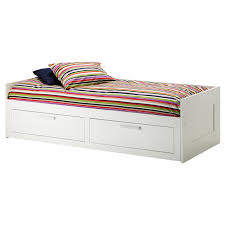 Brimnes Tagesbett 2 Schubladen 2 Matratzen Weiss Malfors Mittelfest Ikea Deutschland Day Bed Frame Ikea Bed Ikea Sofa