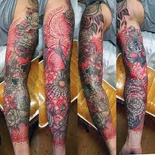 70 Red Ink Tattoo Designs Fur Manner Maskulin Ink Ideas Mann Stil Tattoo Red Ink Tattoo Red Ink Tattoos Tattoo Designs Men