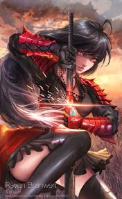 We have battle ready swords and weapons for the samurai sword enthusiast. Samurai Raven Rwby Rwby Anime Rwby Fanart