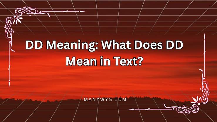 What Does 'DD' Mean in 2026? The Designated Driver Slang Every Texas ...
