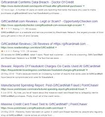 Pay attention to the referral information on the homepage. Giftcardmall Has Confirmed They Suffered A Data Breach