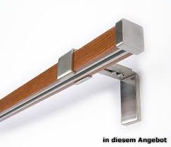 Entdecke günstige angebote online & im ikea einrichtungshaus. Innenlauf Gardinenstange 1 Lauf Holz Stahl Stange Wand Decken 120 600cm Holz Stahl Gardinenstange Gardinen