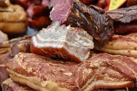 Free picture: beacon, cholesterol, ham, handmade, pork, meat, dinner, meal,  food, beef