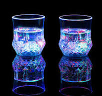 Bar Nightclub Supplies Wine Glass LED Light-emitting Cocktail Holder test  Tube Wine Cups Rack Decoration Stand Glorifier