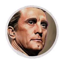 The Vikings''-b, 1958, movie poster painting Round Beach Towel by Retro  Movie Posters