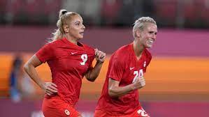 After picking up one win and a pair of draws in the preliminary round, canada is slated to face brazil this friday at 4 am et/1 am pt in the quarterfinal. Adriana Leon Scores But Canada Gives Up Late Goal In 1 1 Draw With Britain Ctv News