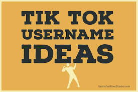 اسماء حلوة للتيك توك اسم مستخدم تيك توك Tiktok Username Ideas صقور الإبدآع