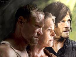 the last of us Daryl Merle Dixon Carol Pelletier by Sandy-reaper