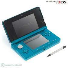 Juego nintendo 3ds segunda mano. Venta De Nintendo 3ds Azul Aqua Segunda Mano