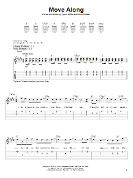 52,230 views, added to favorites 2,582 times. Move Along By The All American Rejects Easy Guitar Tab Guitar Instructor