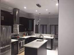 Diy espresso kitchen cabinets, description: Espresso Shaker Cabinets And White Crystal Quartz Counter Tops Diy Countertops Countertops Best Kitchen Cabinet Paint