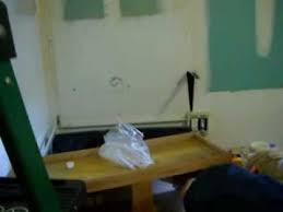 White cabinets look appealing with almost any wall color, but earth. Kitchen Cabinets Fell Off The Wall Youtube