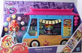 My Little Pony C1840eu40 Equestria Girls Rollin Sushi Truck Playset By My Little Pony Shop Online For Toys In Australia
