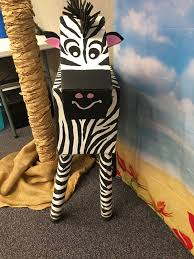 Pin By Nancy Jin On Zebra Safari Crafts Safari Animal Crafts Jungle Crafts