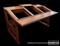 Producer Desks Mixingtable Com Studio Desk Home Studio Desk Recording Studio Design