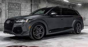 Abt Audi Q7 Limited Edition With Vossen Wheels Comes In Just 10 Units Carscoops Audi Q7 Audi Vossen