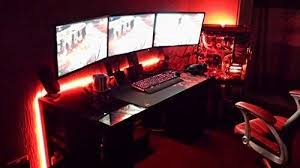 Amazon Com Lifetime Warranty Led Light Kit For Your Gaming Desk Gamer Desk Computer Desk 8ft Easy Instal Gaming Desk Gaming Desk Lighting Desk Light